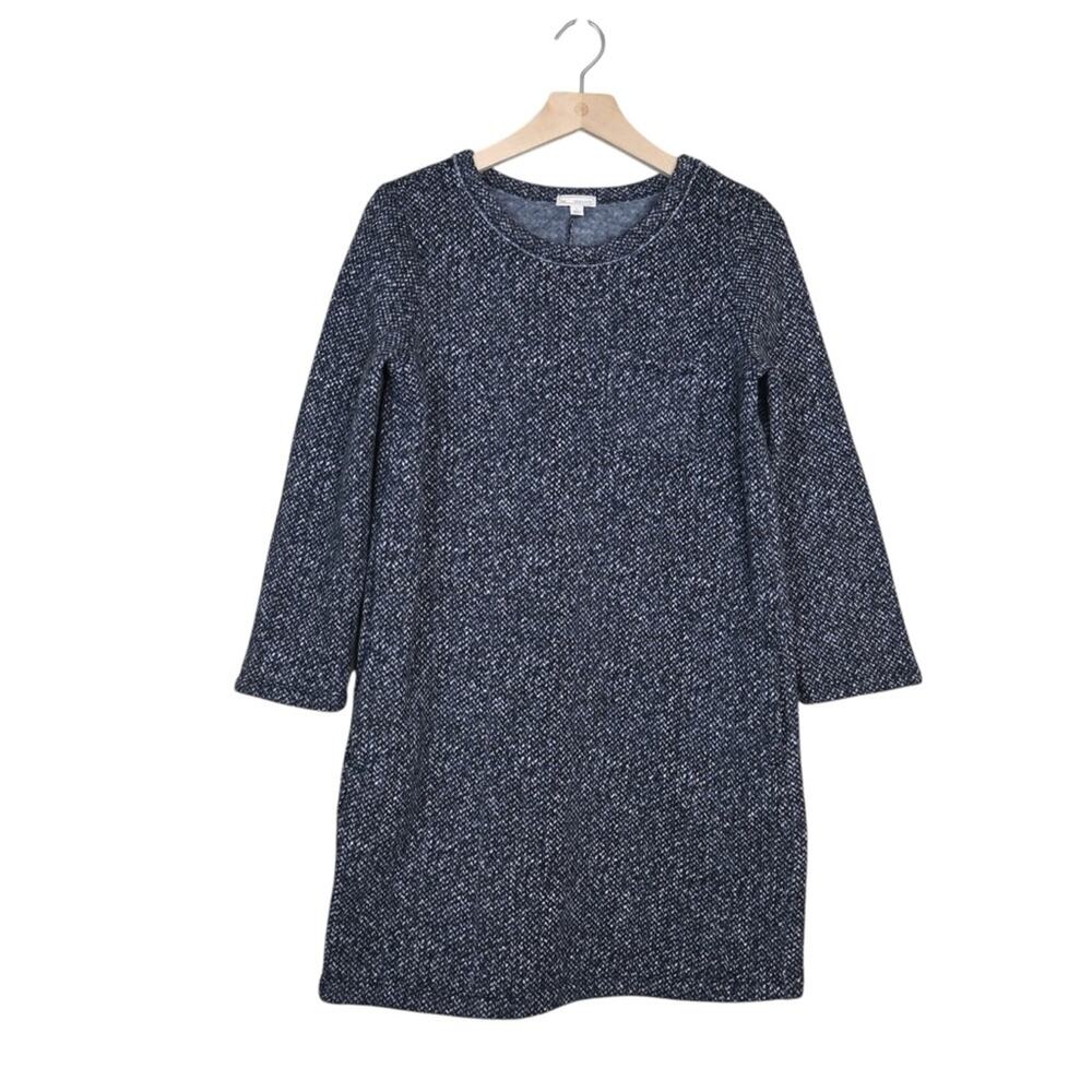 GAP Womens S Black Herringbone Dress